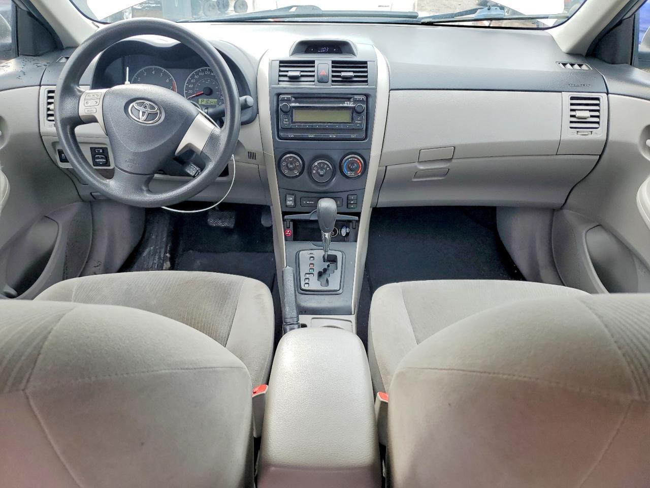 2012 Toyota Corolla L Silver vin: 2T1BU4EE3CC869565
