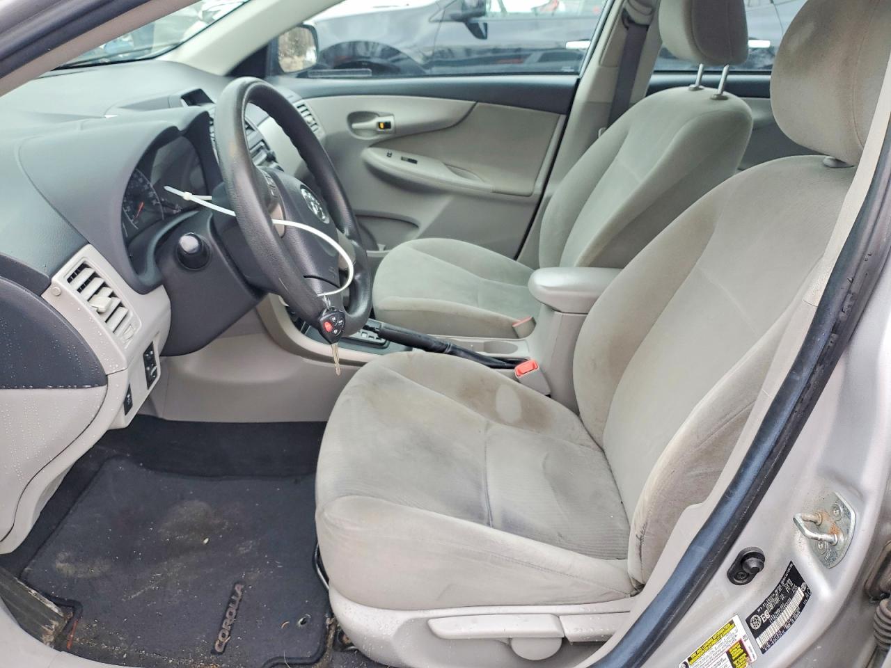 2012 Toyota Corolla L Silver vin: 2T1BU4EE3CC869565