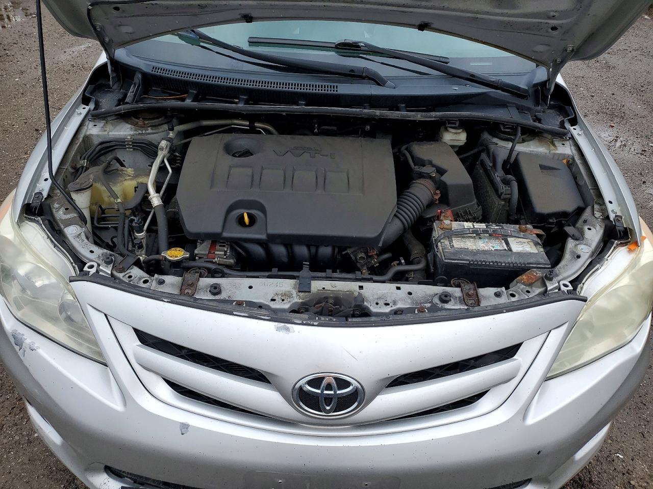 2012 Toyota Corolla L Silver vin: 2T1BU4EE3CC869565