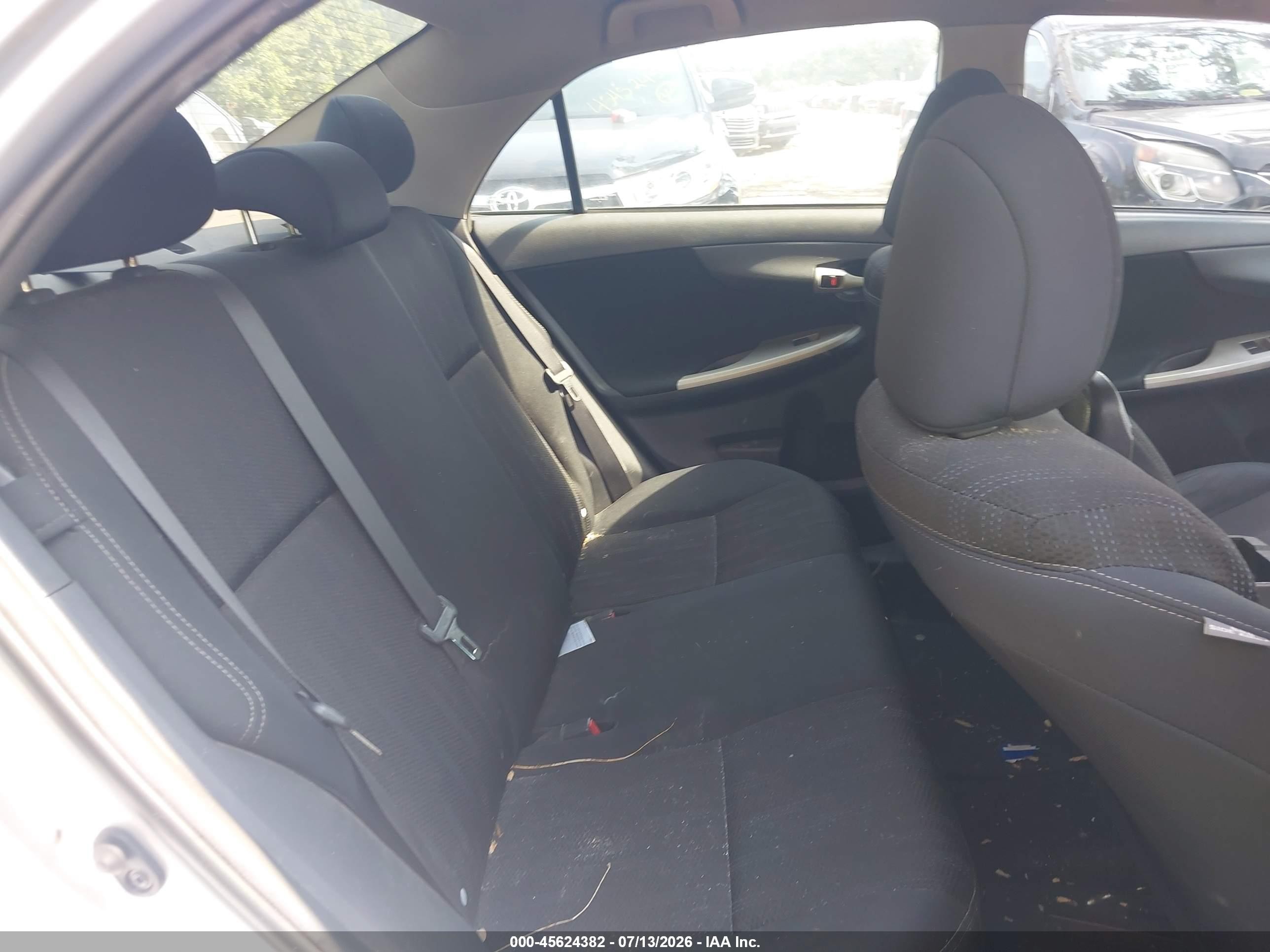 2012 Toyota Corolla S Gray vin: 2T1BU4EE3CC881540