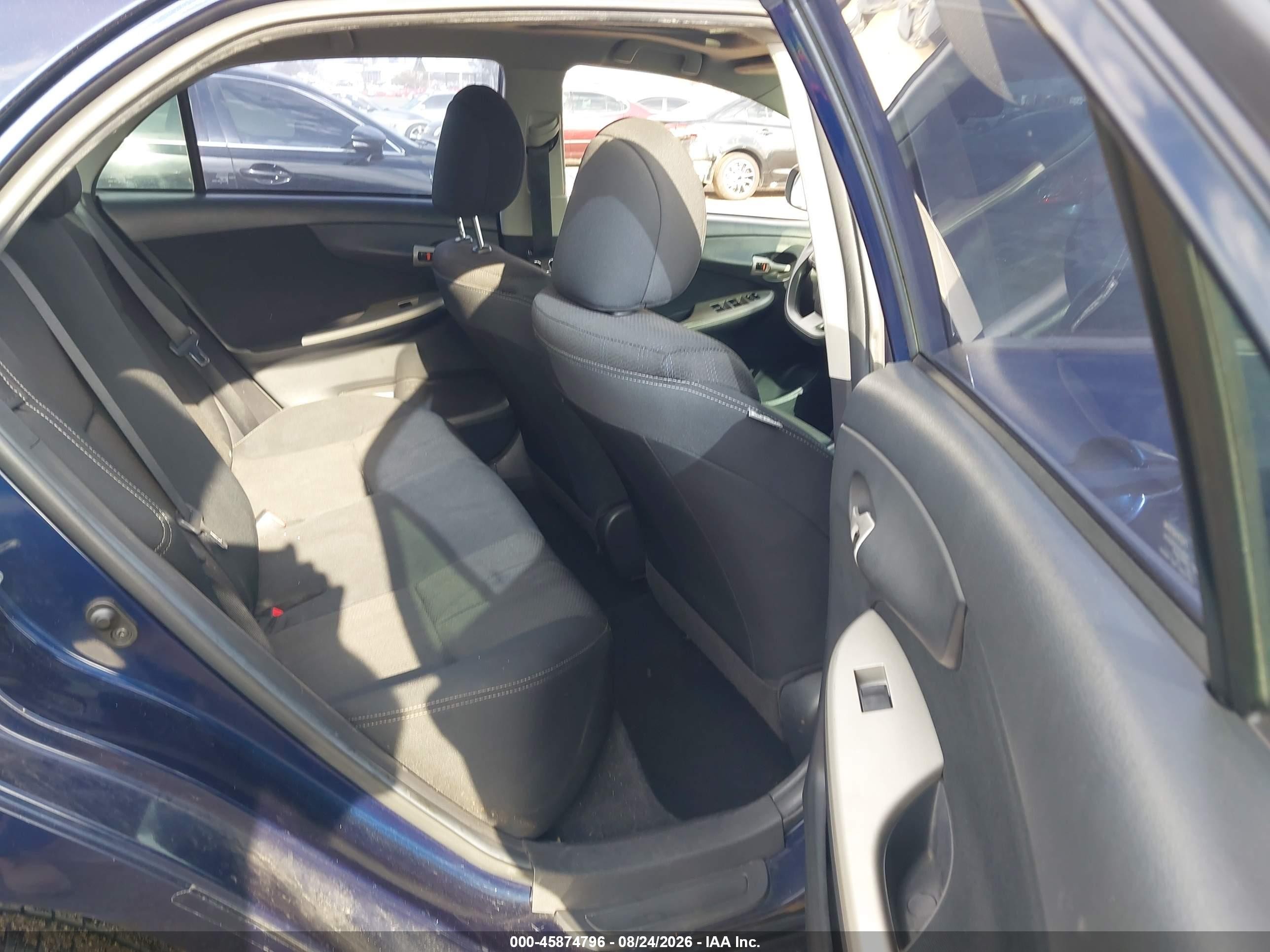 2012 Toyota Corolla S Blue vin: 2T1BU4EE3CC887824
