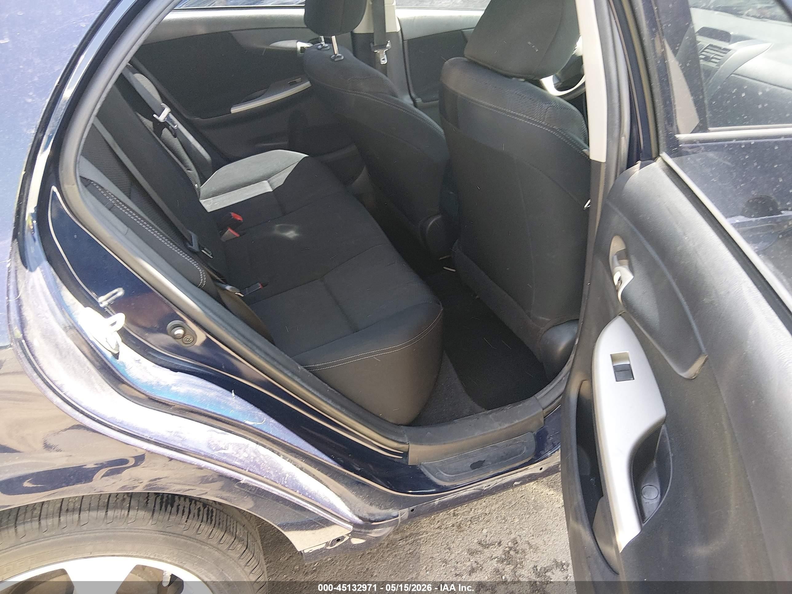 2012 Toyota Corolla S Blue vin: 2T1BU4EE3CC887869