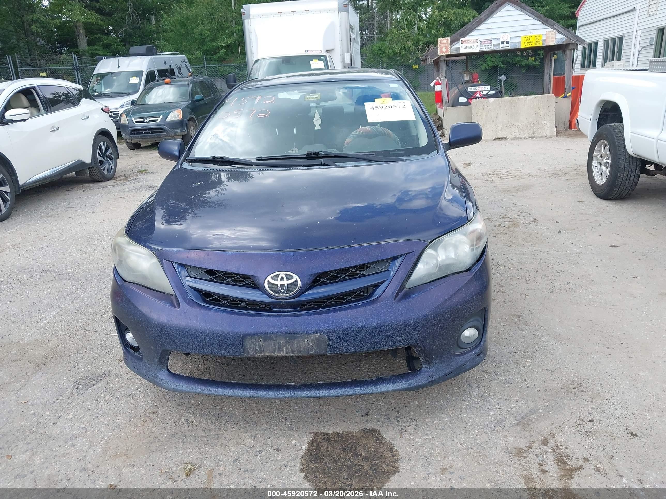 2012 Toyota Corolla S Purple vin: 2T1BU4EE3CC895597