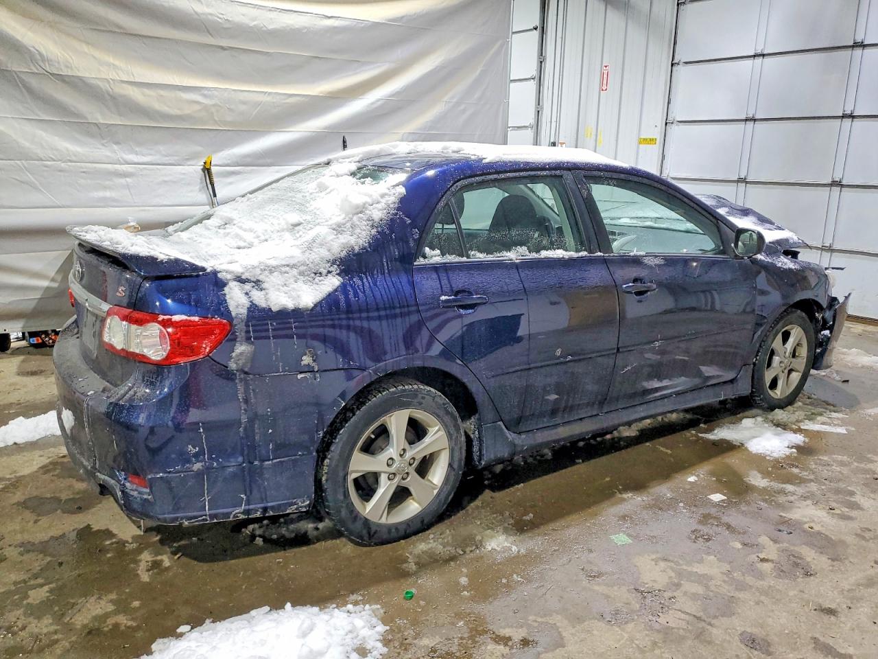 2012 Toyota Corolla Blue vin: 2T1BU4EE3CC895809