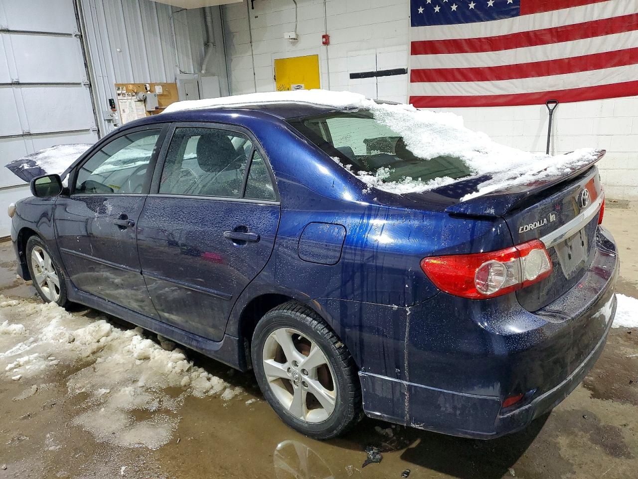 2012 Toyota Corolla Blue vin: 2T1BU4EE3CC895809
