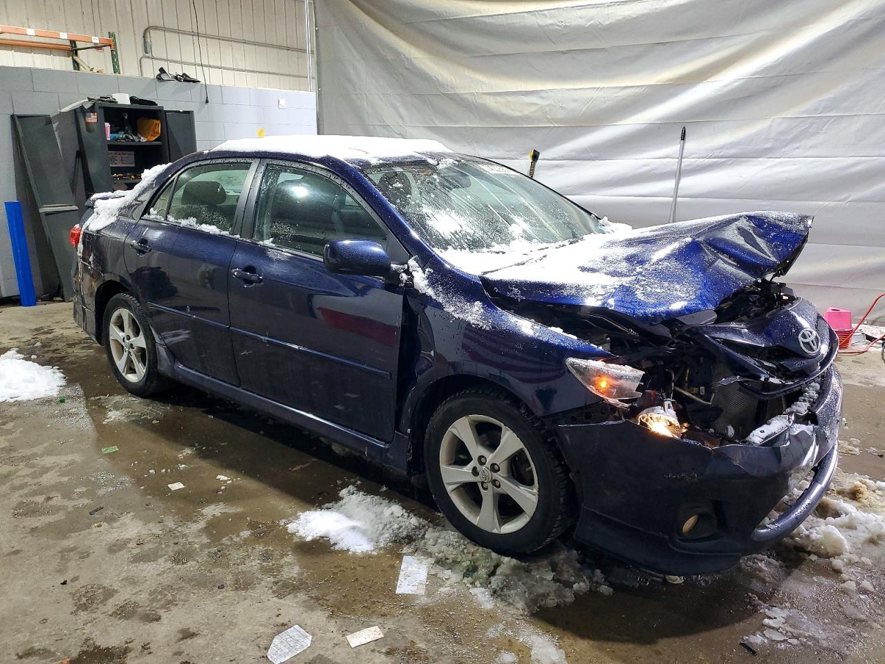 2012 Toyota Corolla Blue vin: 2T1BU4EE3CC895809