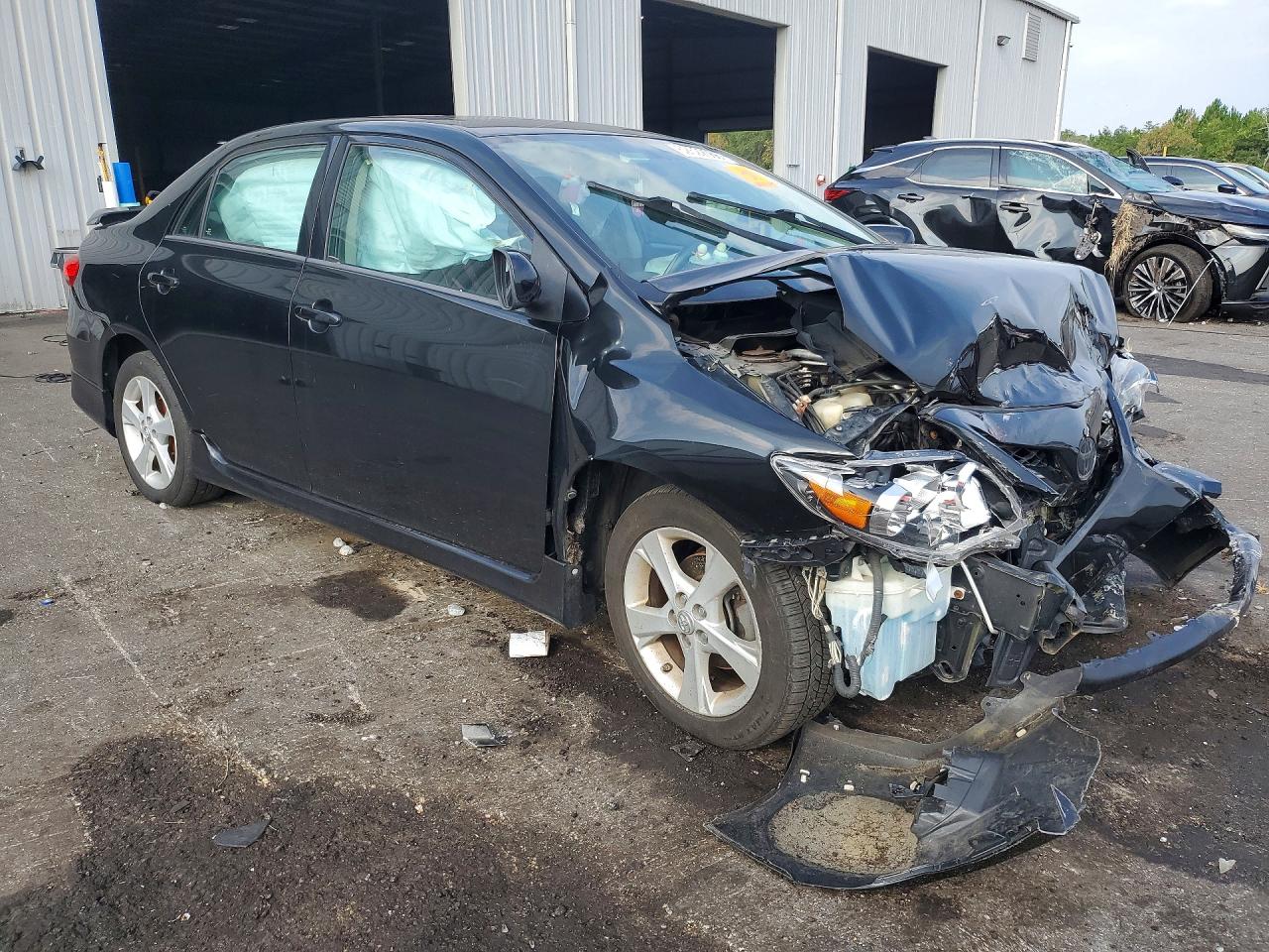 2012 Toyota Corolla S Black vin: 2T1BU4EE3CC898760