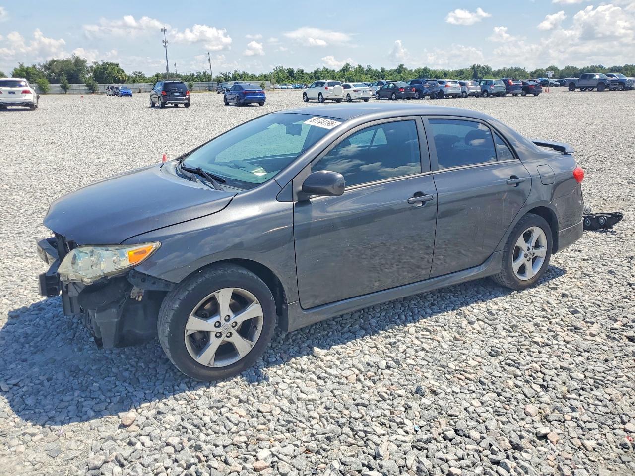 2012 Toyota Corolla S Gray vin: 2T1BU4EE3CC900586