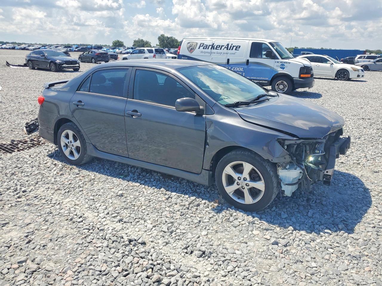 2012 Toyota Corolla S Gray vin: 2T1BU4EE3CC900586
