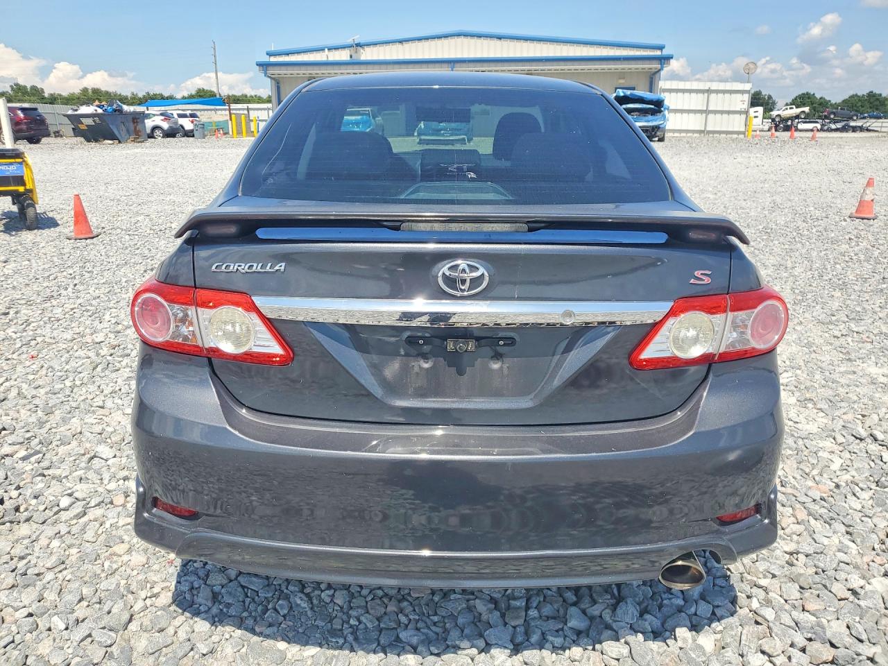 2012 Toyota Corolla S Gray vin: 2T1BU4EE3CC900586