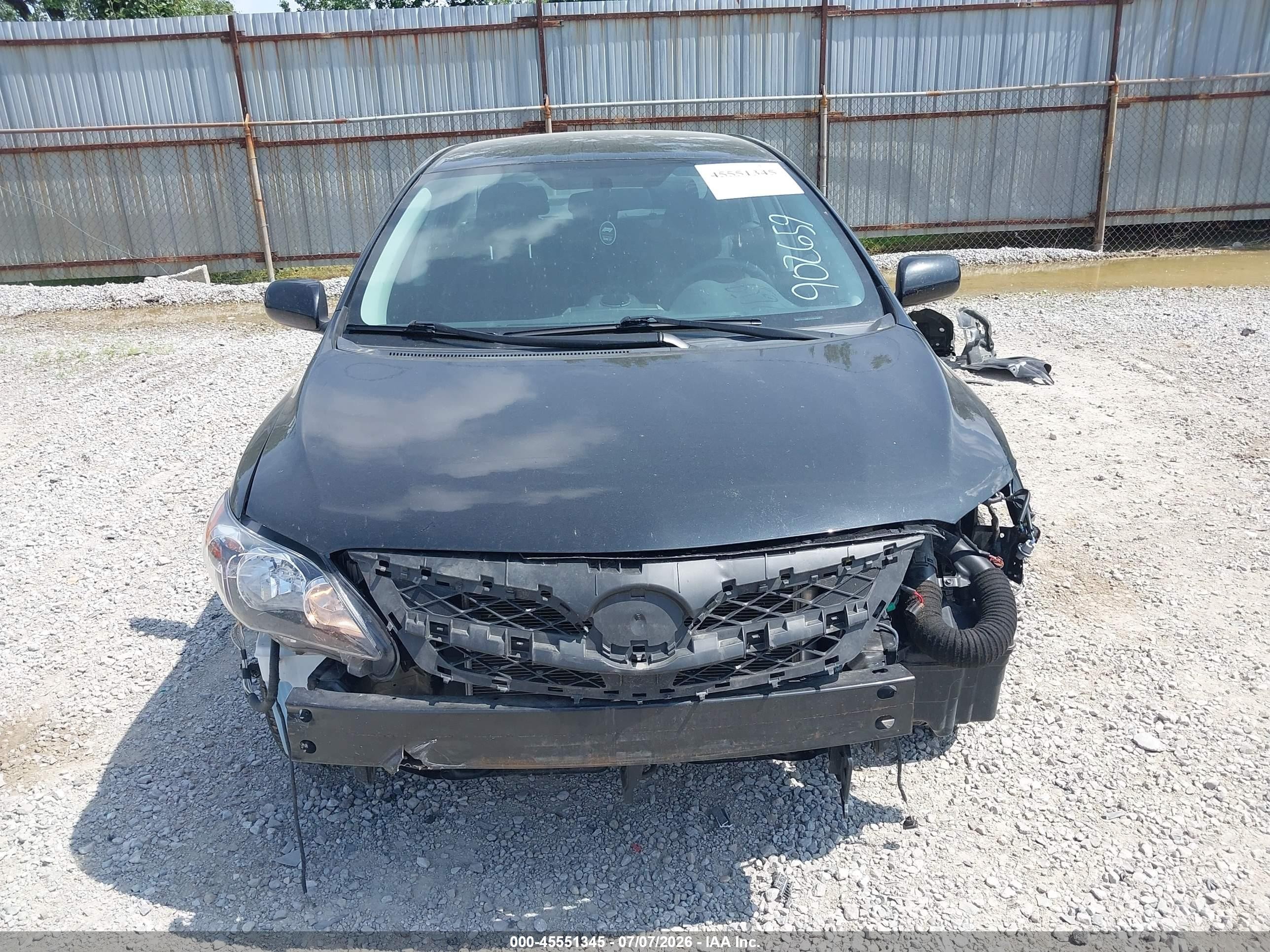 2012 Toyota Corolla S Black vin: 2T1BU4EE3CC902659