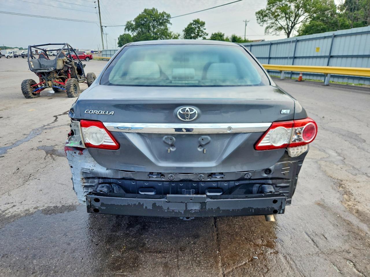 2012 Toyota Corolla Le Gray vin: 2T1BU4EE3CC906761
