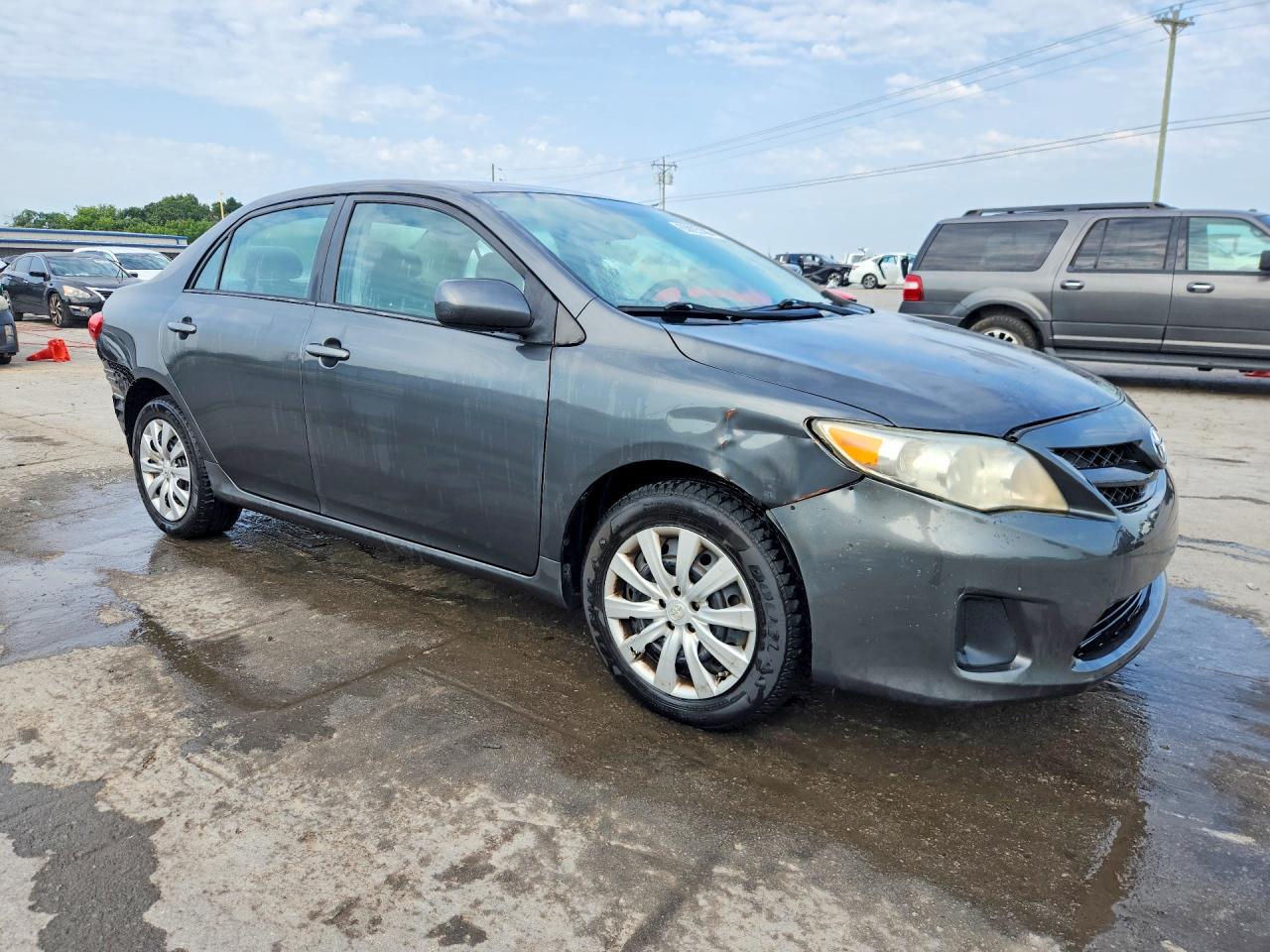 2012 Toyota Corolla Le Gray vin: 2T1BU4EE3CC906761
