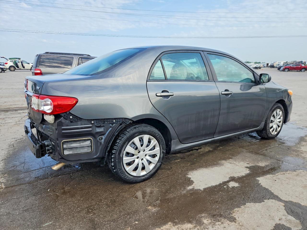 2012 Toyota Corolla Le Gray vin: 2T1BU4EE3CC906761
