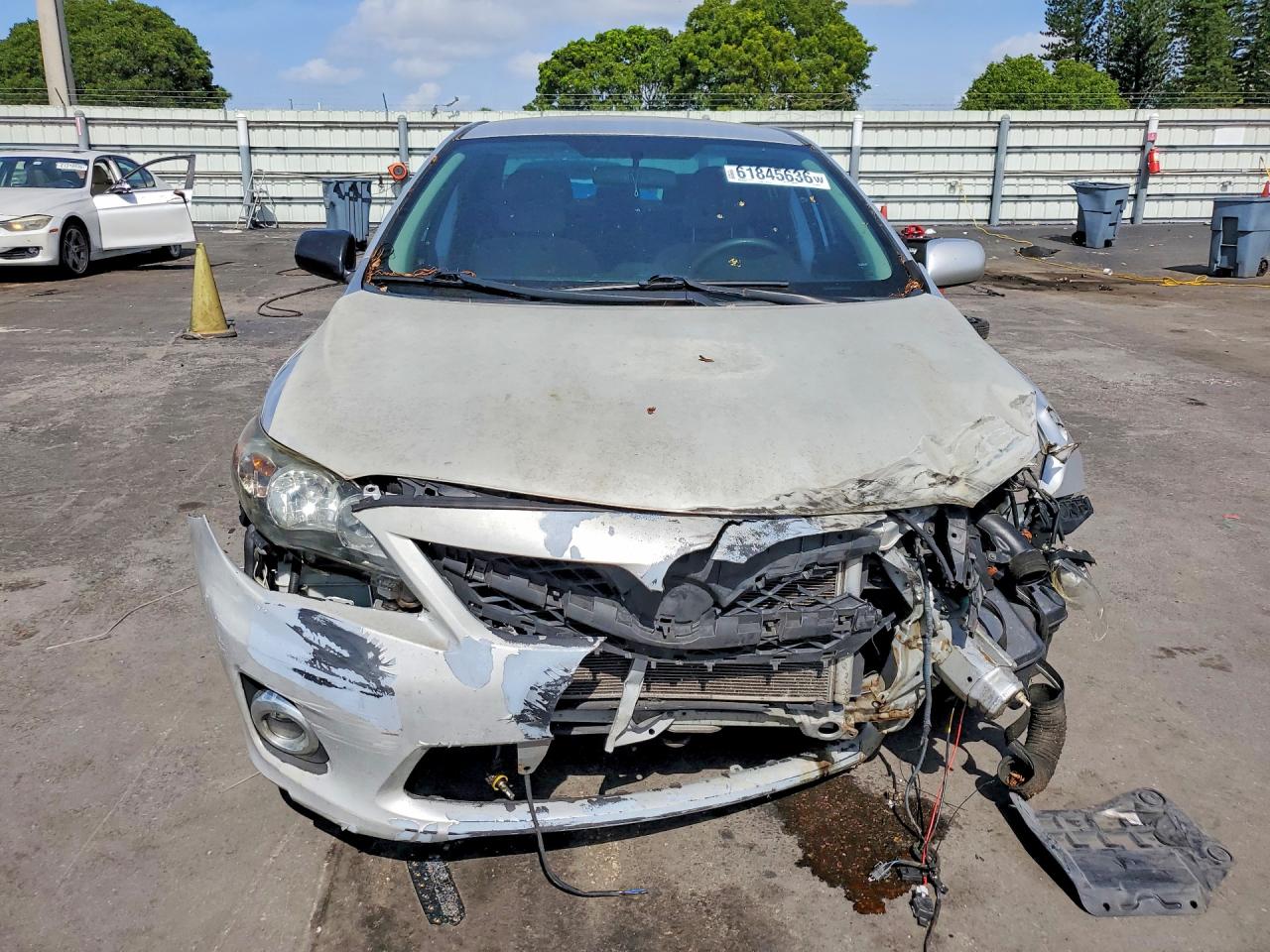 2012 Toyota Corolla L Silver vin: 2T1BU4EE3CC908512