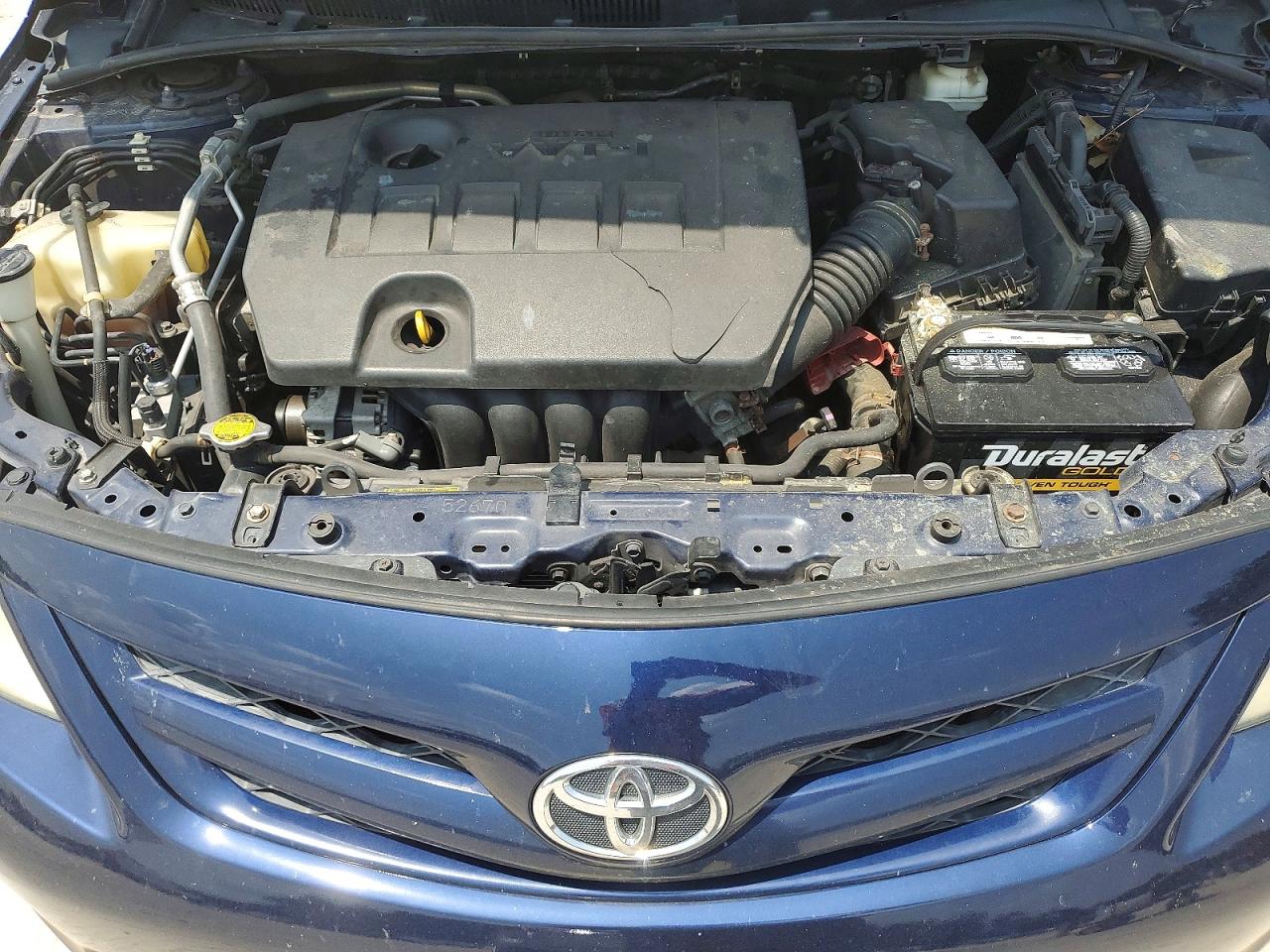 2012 Toyota Corolla Le Blue vin: 2T1BU4EE3CC911460