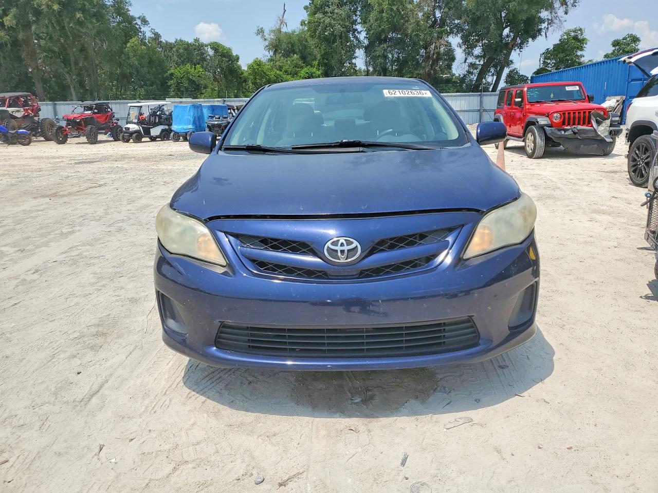 2012 Toyota Corolla Le Blue vin: 2T1BU4EE3CC911460