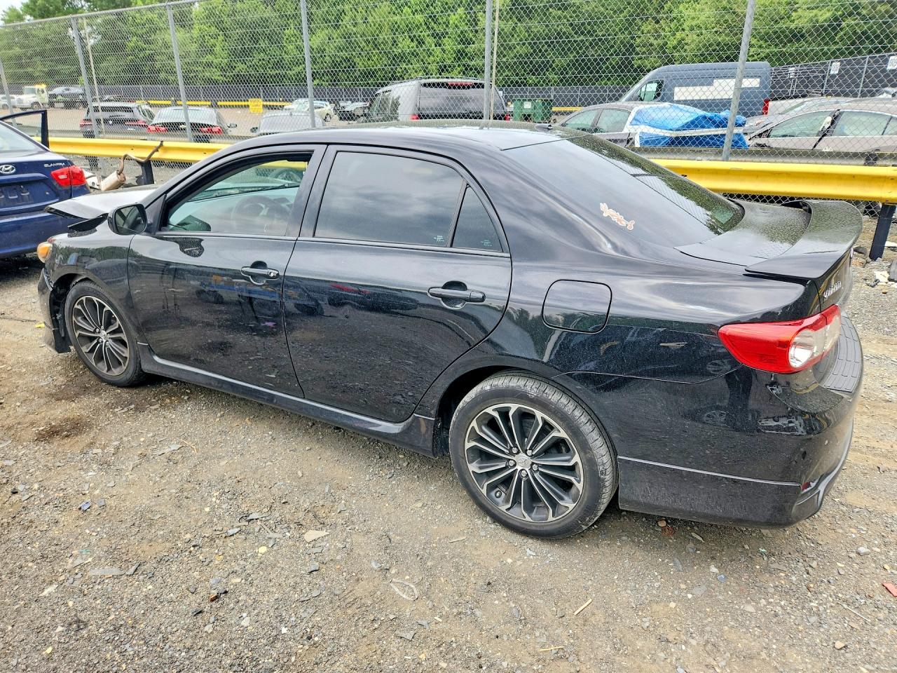 2012 Toyota Corolla S Black vin: 2T1BU4EE3CC914455
