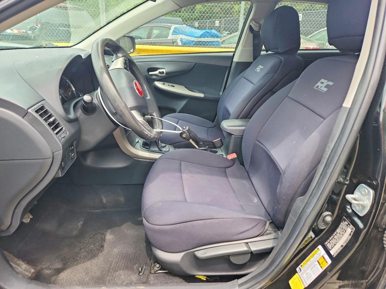 2012 Toyota Corolla S Black vin: 2T1BU4EE3CC914455