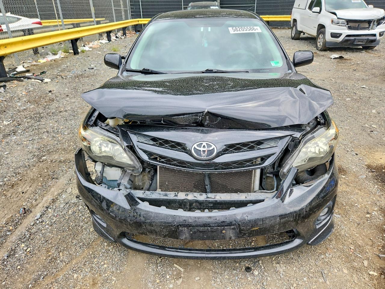 2012 Toyota Corolla S Black vin: 2T1BU4EE3CC914455