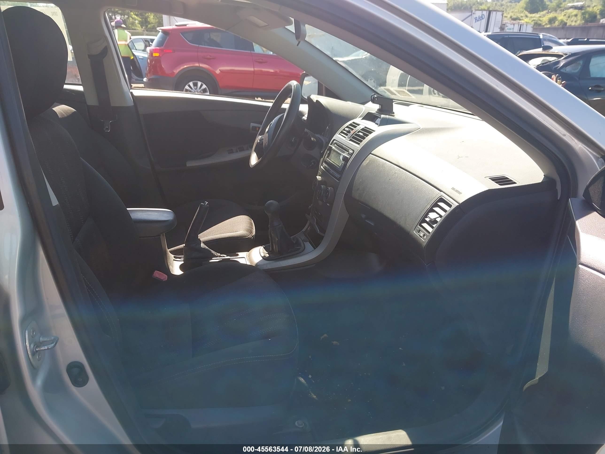 2012 Toyota Corolla S Silver vin: 2T1BU4EE3CC918179