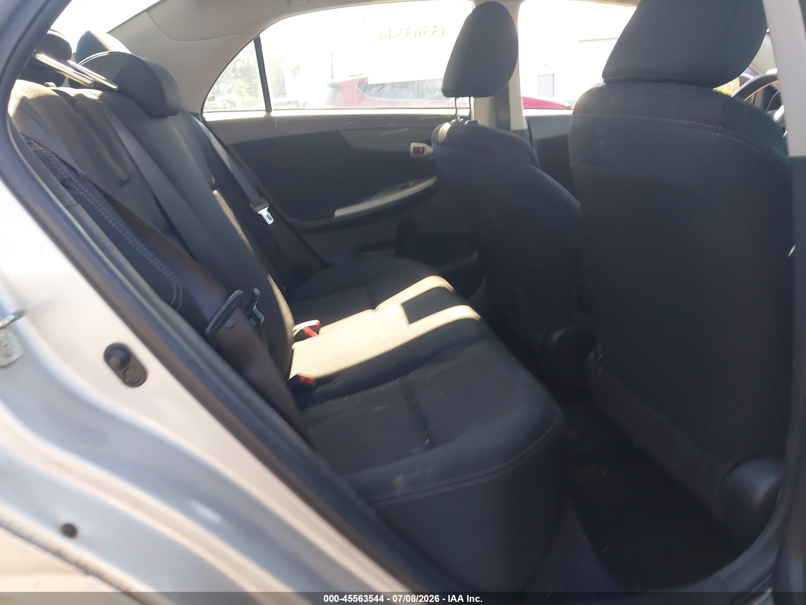 2012 Toyota Corolla S Silver vin: 2T1BU4EE3CC918179
