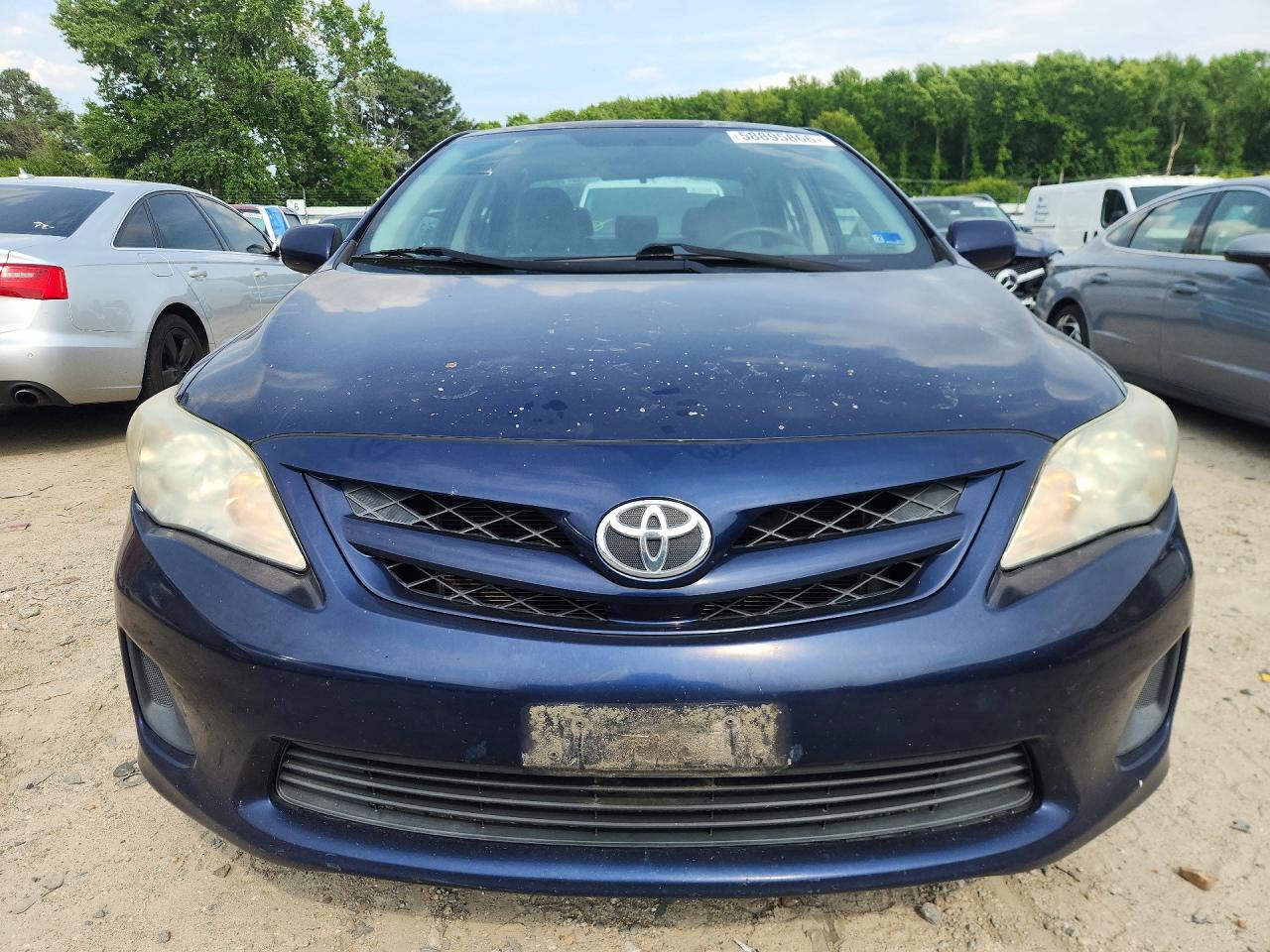2013 Toyota Corolla L Blue vin: 2T1BU4EE3DC003916