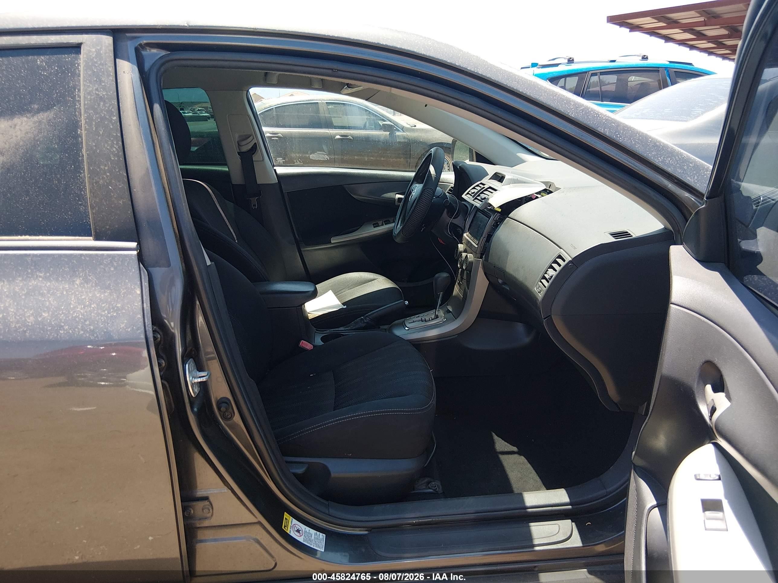 2013 Toyota Corolla S Серый vin: 2T1BU4EE3DC006895