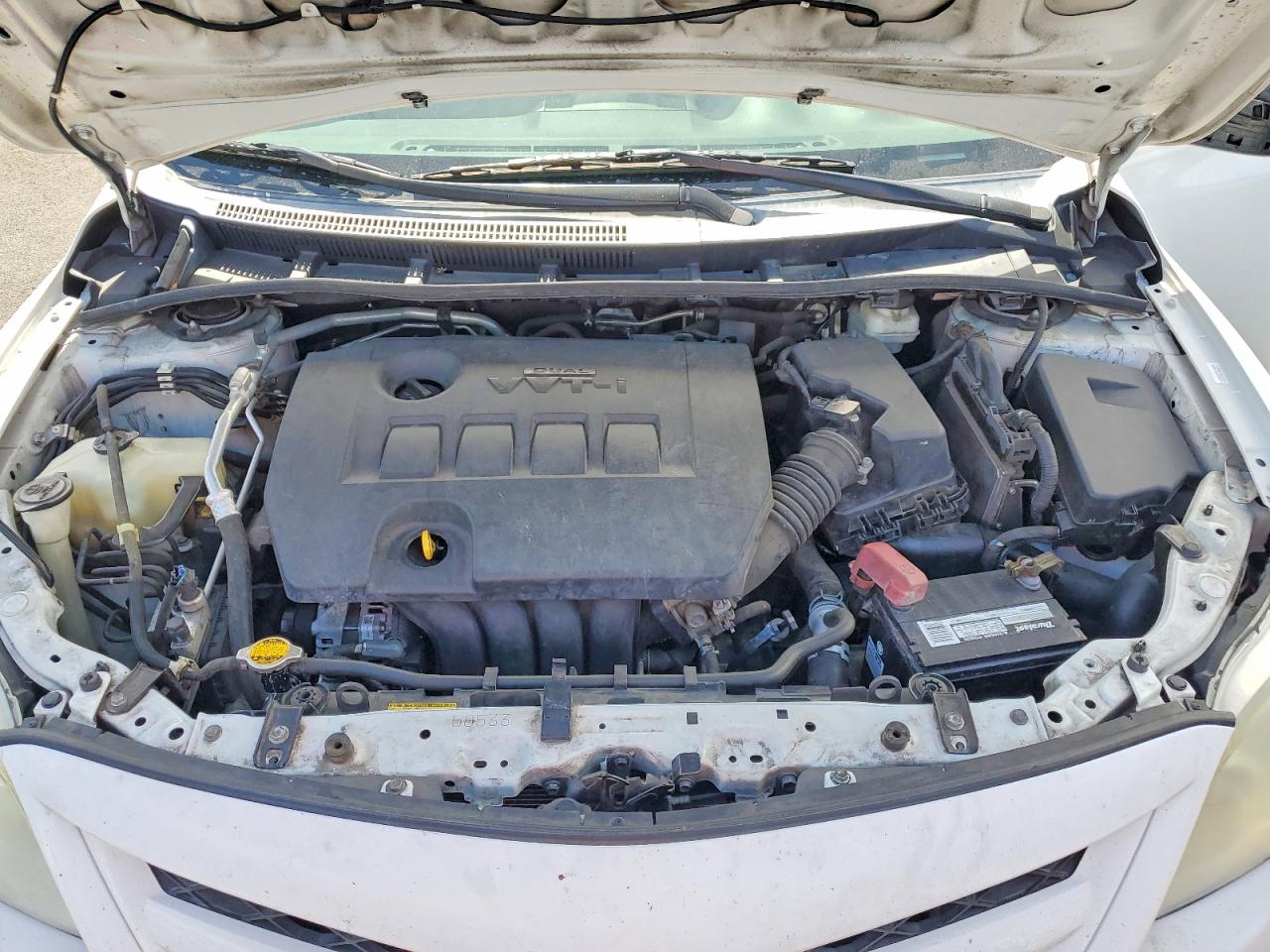 2013 Toyota Corolla L Белый vin: 2T1BU4EE3DC008775