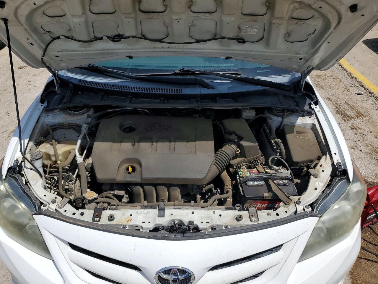 2013 Toyota Corolla S White vin: 2T1BU4EE3DC014429