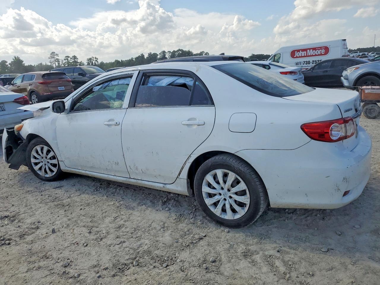 2013 Toyota Corolla Le Белый vin: 2T1BU4EE3DC015628