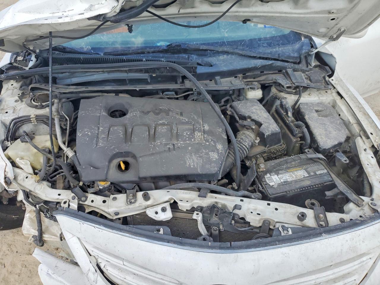 2013 Toyota Corolla Le Белый vin: 2T1BU4EE3DC015628