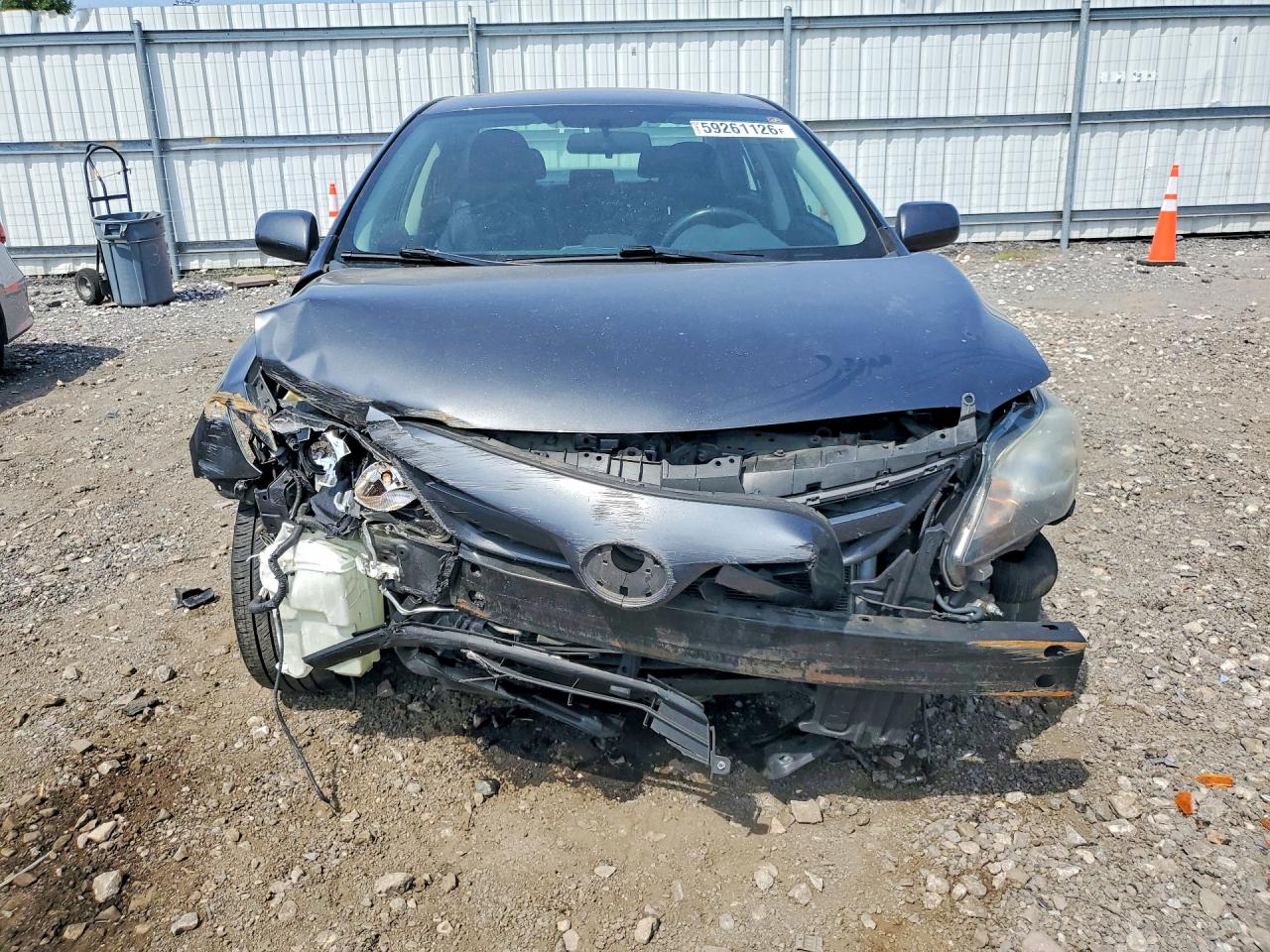 2013 Toyota Corolla S Gray vin: 2T1BU4EE3DC025690