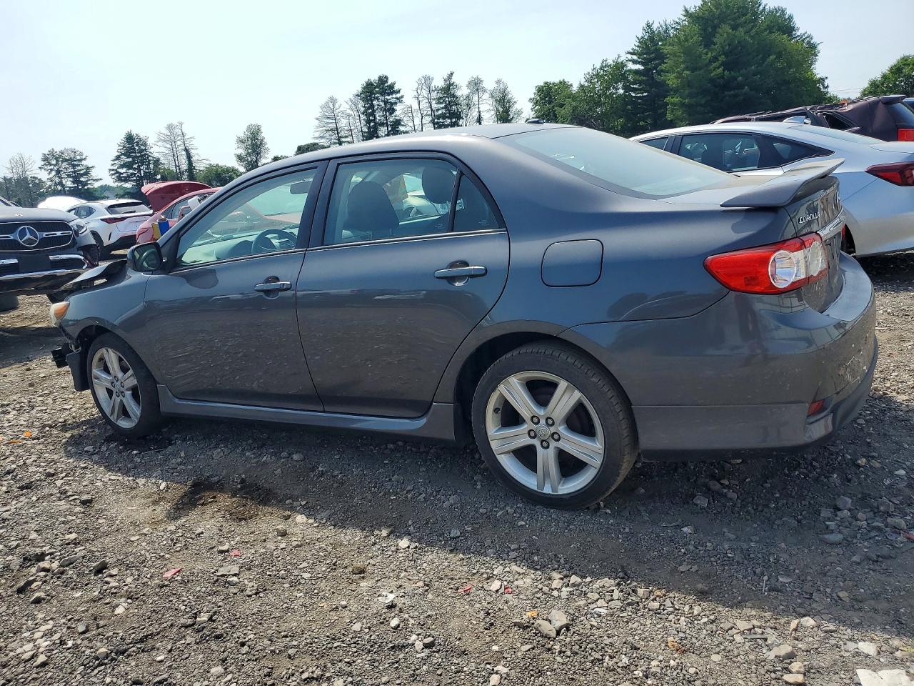 2013 Toyota Corolla S Gray vin: 2T1BU4EE3DC025690