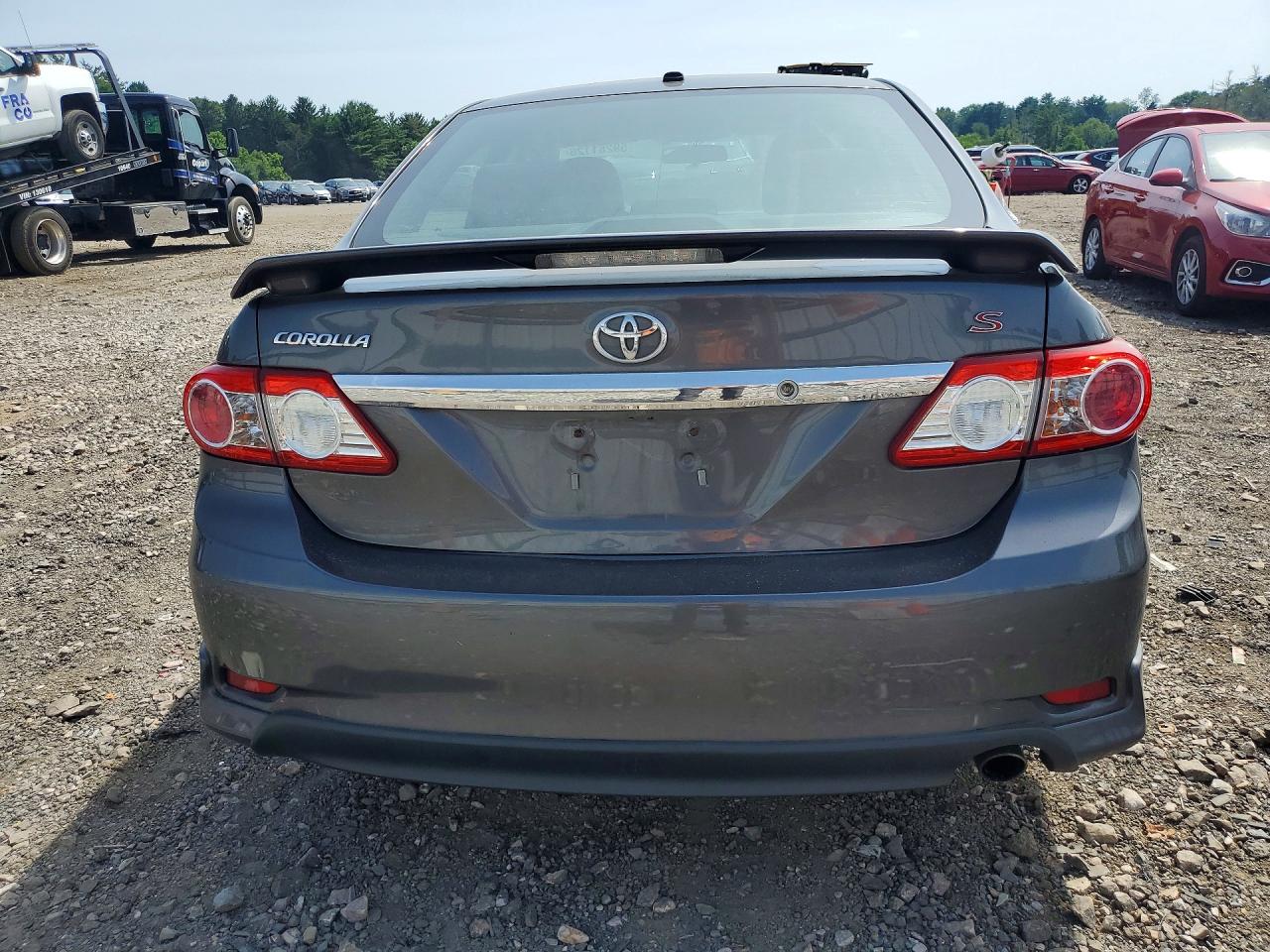2013 Toyota Corolla S Gray vin: 2T1BU4EE3DC025690