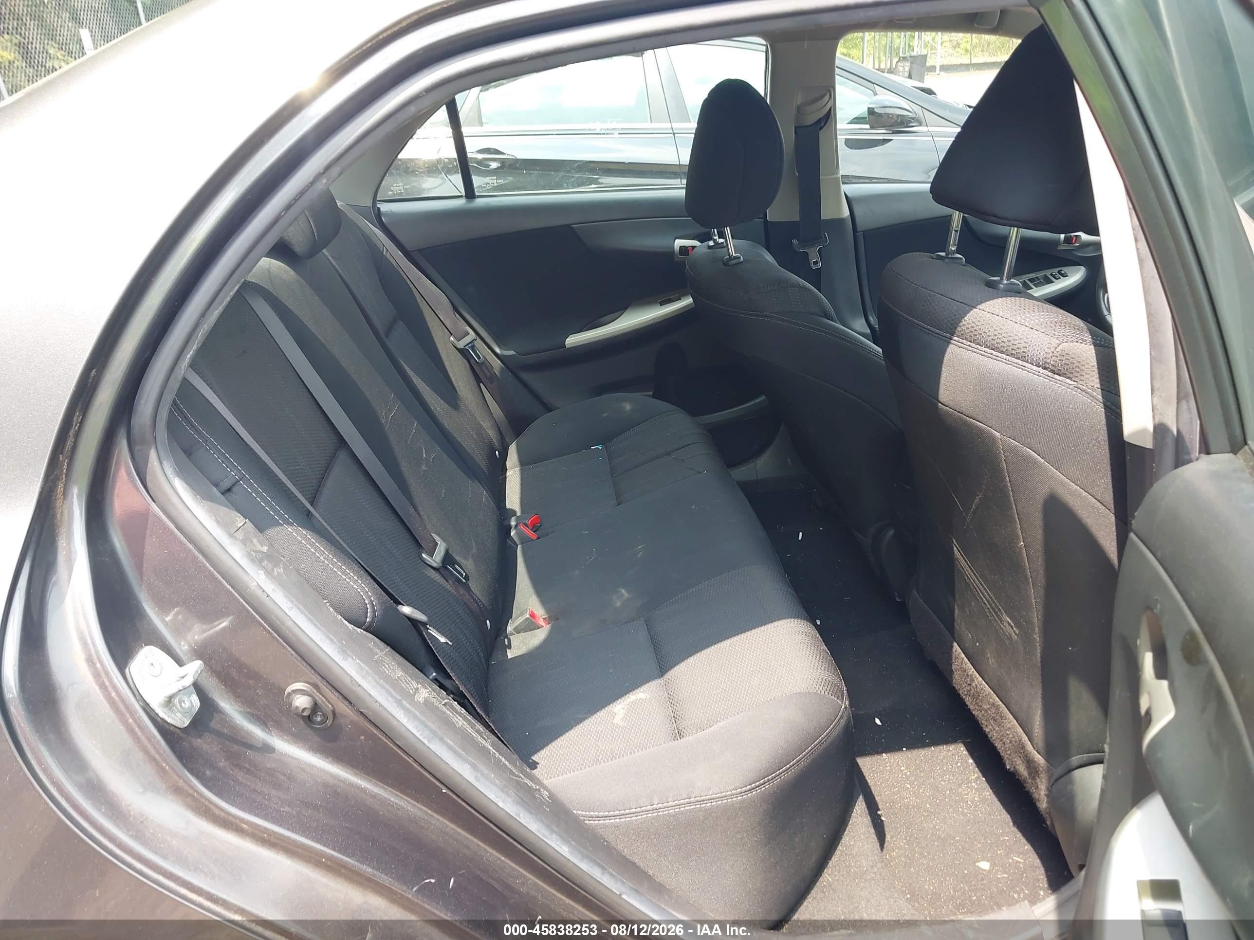 2013 Toyota Corolla S Gray vin: 2T1BU4EE3DC027200