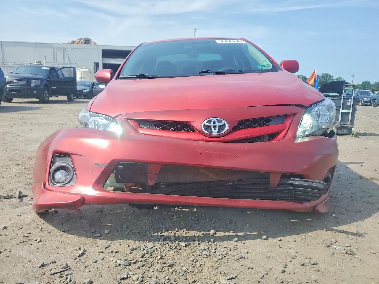 2013 Toyota Corolla S Red vin: 2T1BU4EE3DC043719