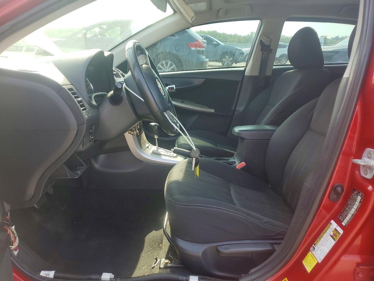 2013 Toyota Corolla S Red vin: 2T1BU4EE3DC043719
