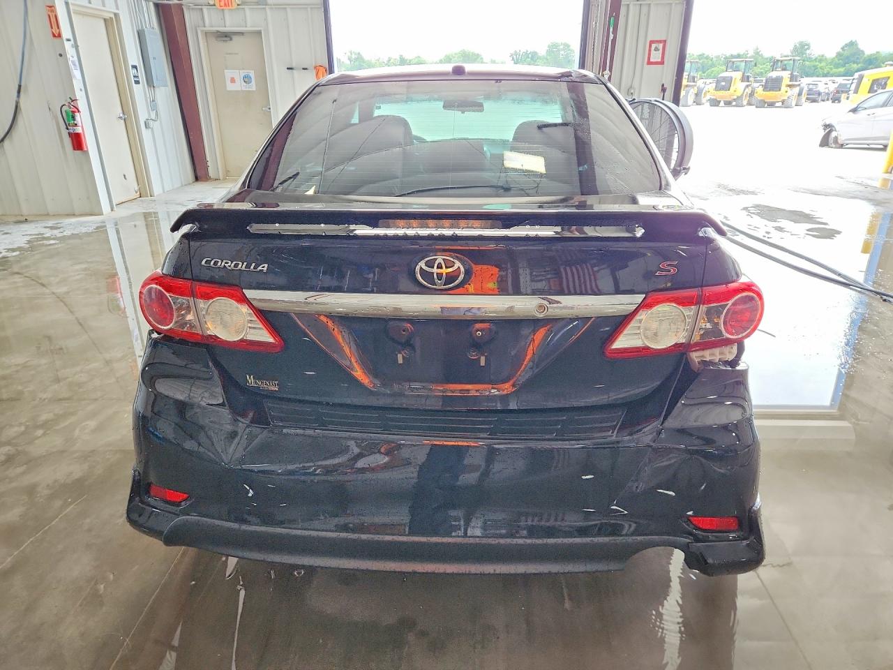 2013 Toyota Corolla S Black vin: 2T1BU4EE3DC045812