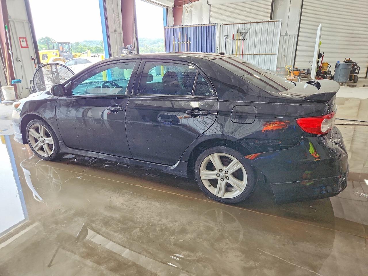 2013 Toyota Corolla S Black vin: 2T1BU4EE3DC045812