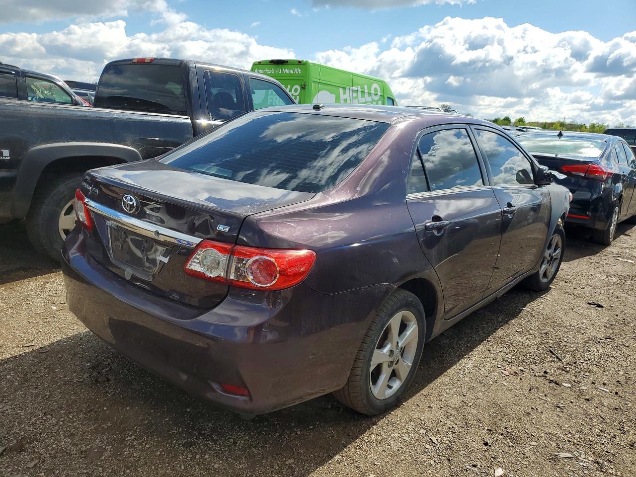 2013 Toyota Corolla Le Special Edition Фиолетовый vin: 2T1BU4EE3DC073271
