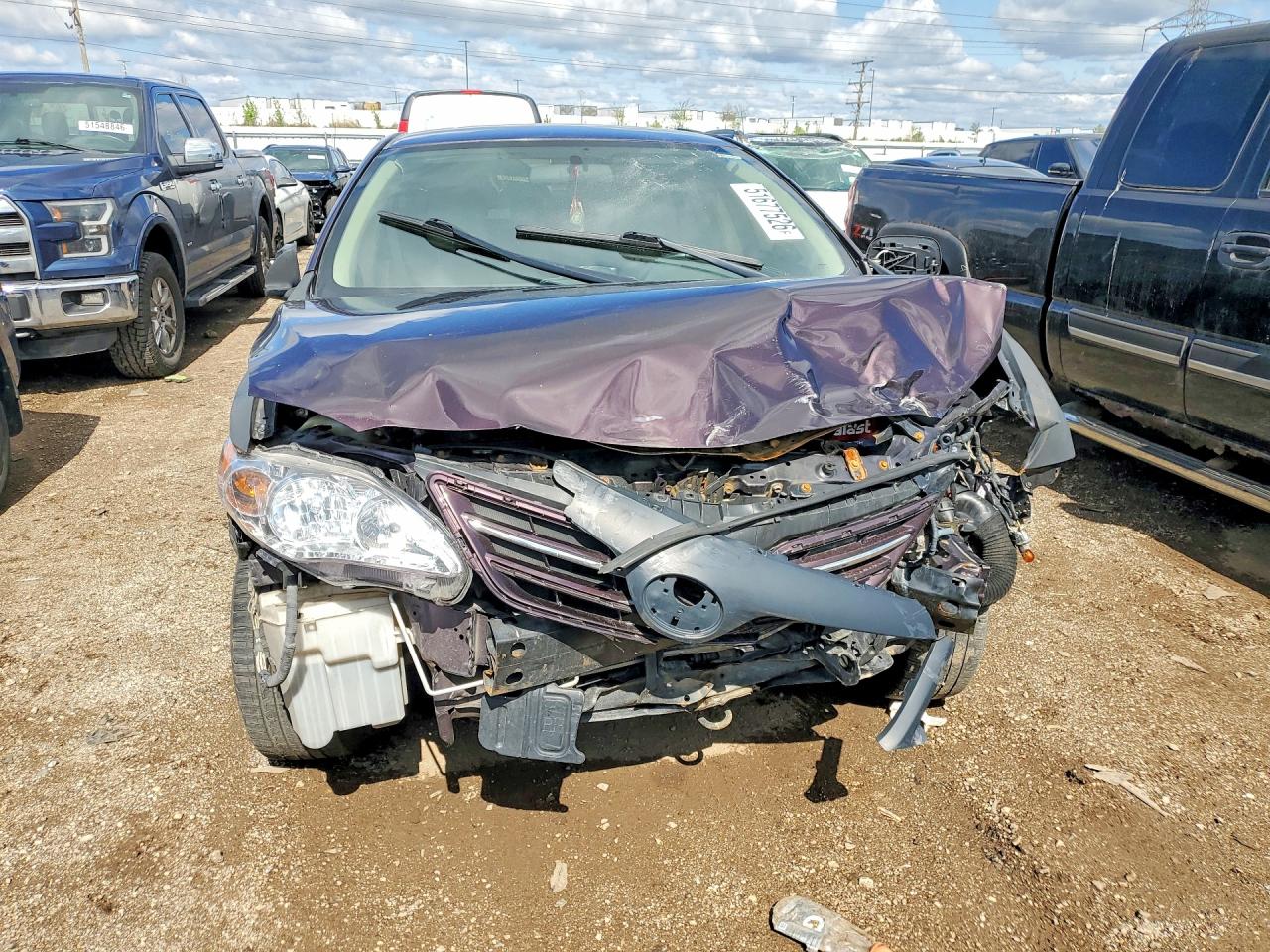 2013 Toyota Corolla Le Special Edition Фиолетовый vin: 2T1BU4EE3DC073271