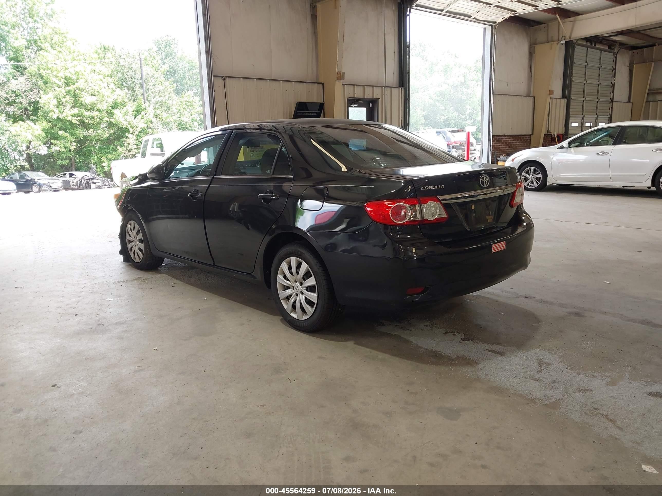 2013 Toyota Corolla Le Черный vin: 2T1BU4EE3DC081810