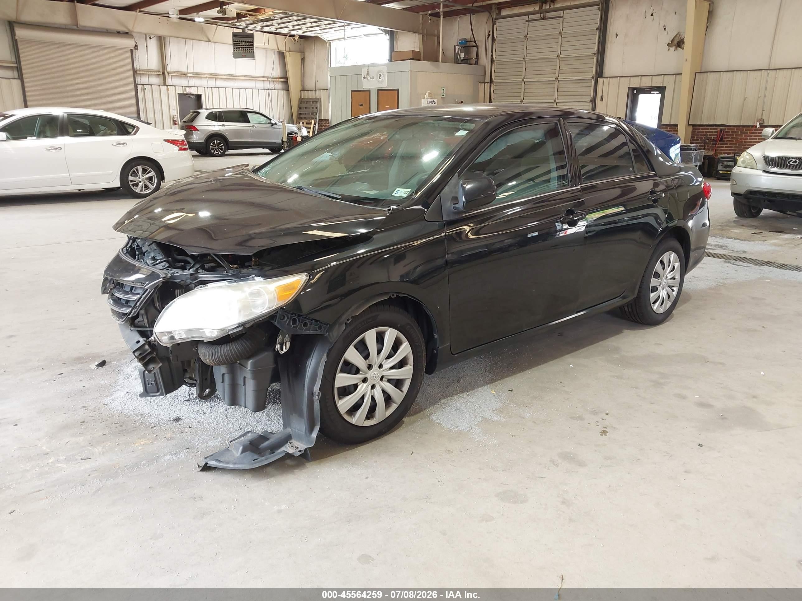 2013 Toyota Corolla Le Черный vin: 2T1BU4EE3DC081810
