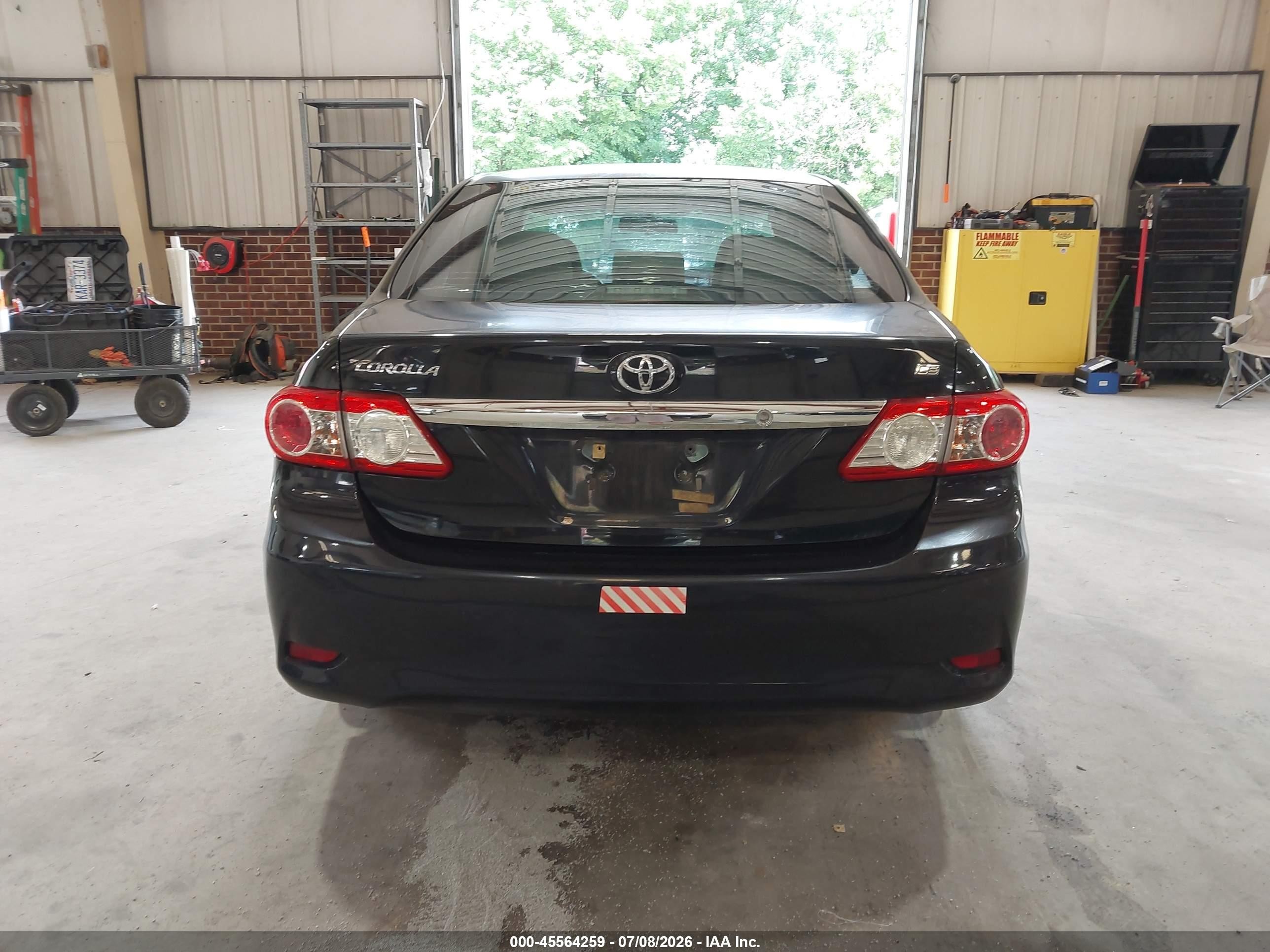 2013 Toyota Corolla Le Черный vin: 2T1BU4EE3DC081810