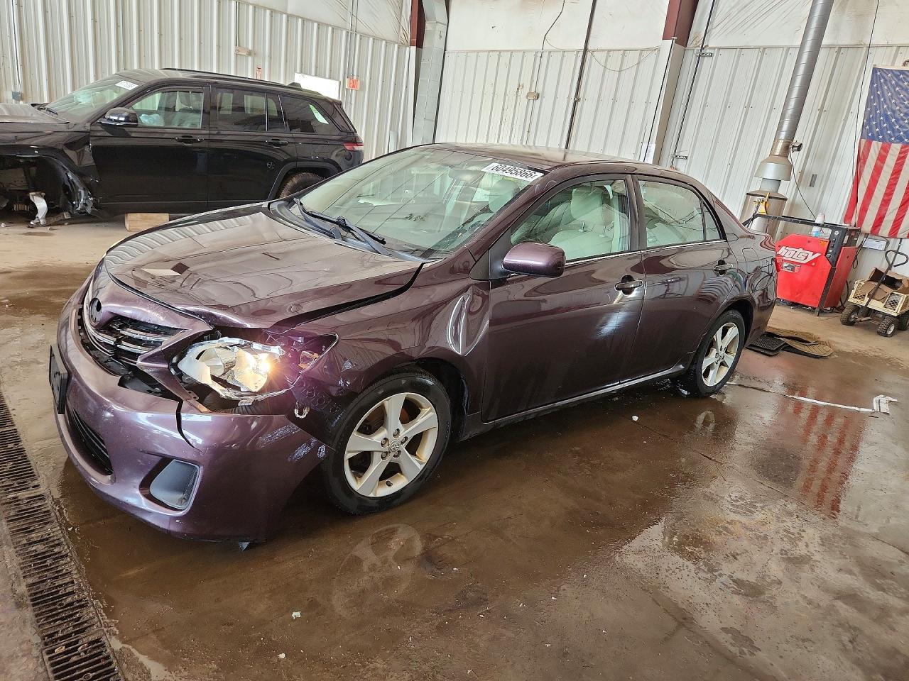 2013 Toyota Corolla Le Special Edition Purple vin: 2T1BU4EE3DC087008