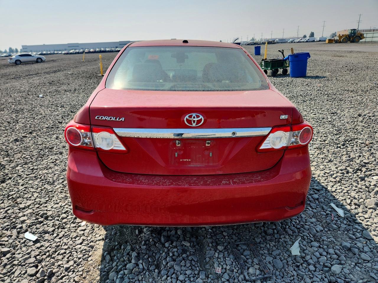 2013 Toyota Corolla Le Red vin: 2T1BU4EE3DC088322