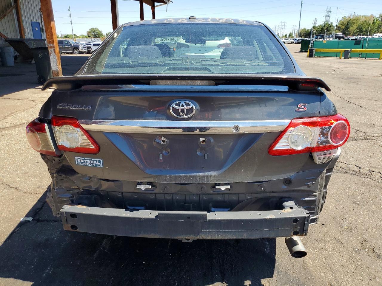 2013 Toyota Corolla S Charcoal vin: 2T1BU4EE3DC109010