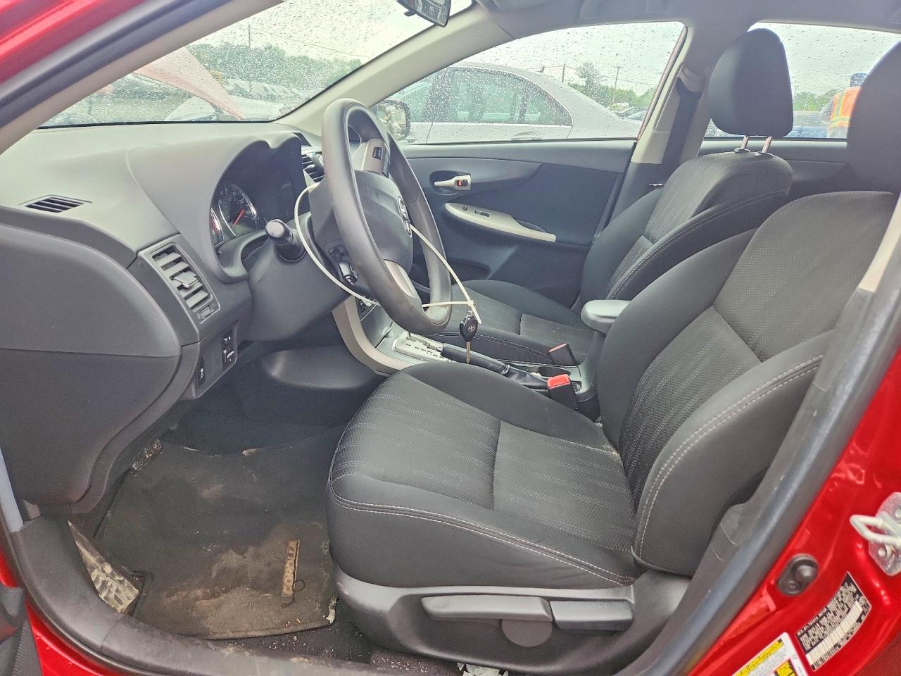 2013 Toyota Corolla S Красный vin: 2T1BU4EE3DC109122