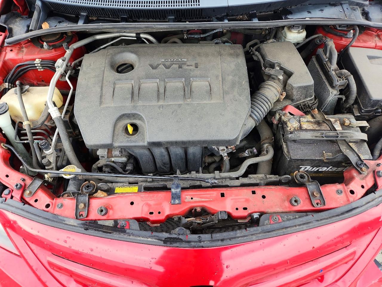2013 Toyota Corolla S Красный vin: 2T1BU4EE3DC109122